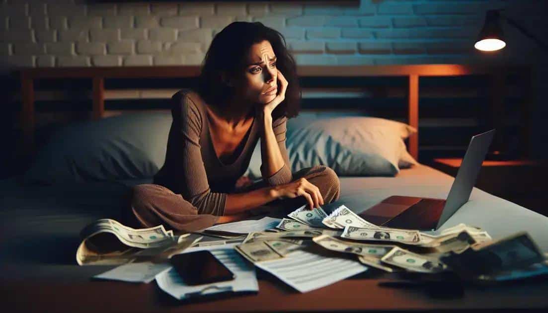 O impacto emocional das dívidas na sua vida